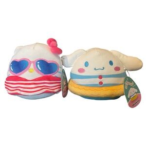 Hello Kitty & Cinnamoroll Squishmallows